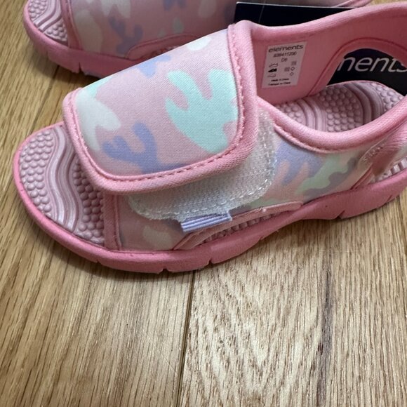 Elements Velcro Sandals - Girls - Size 8 (little kid) - Pink camo - Picture 5 of 6